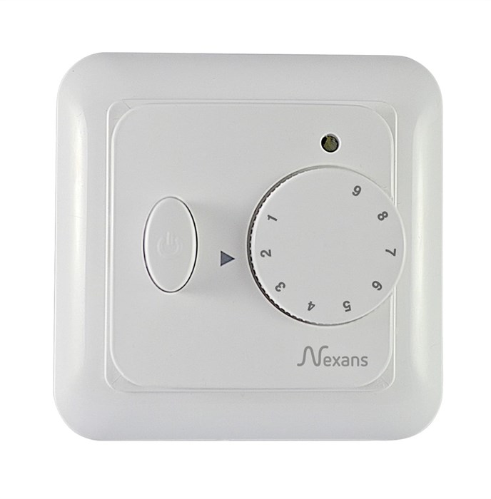 N-COMFORT TR Термостат с датчиком температуры воздуха и пола +10/+50С, 230V, 16A , 3,6 КВт - фото 38952