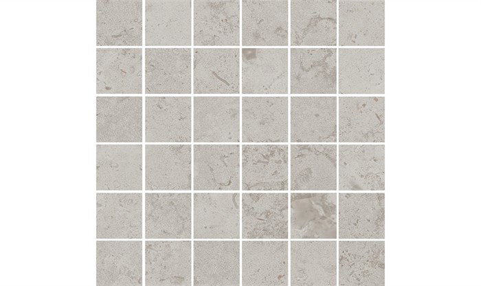 DD205320/MM Декор Про Лаймстоун серый светлый матовый мозаичный 30x30x0,9 - фото 61033