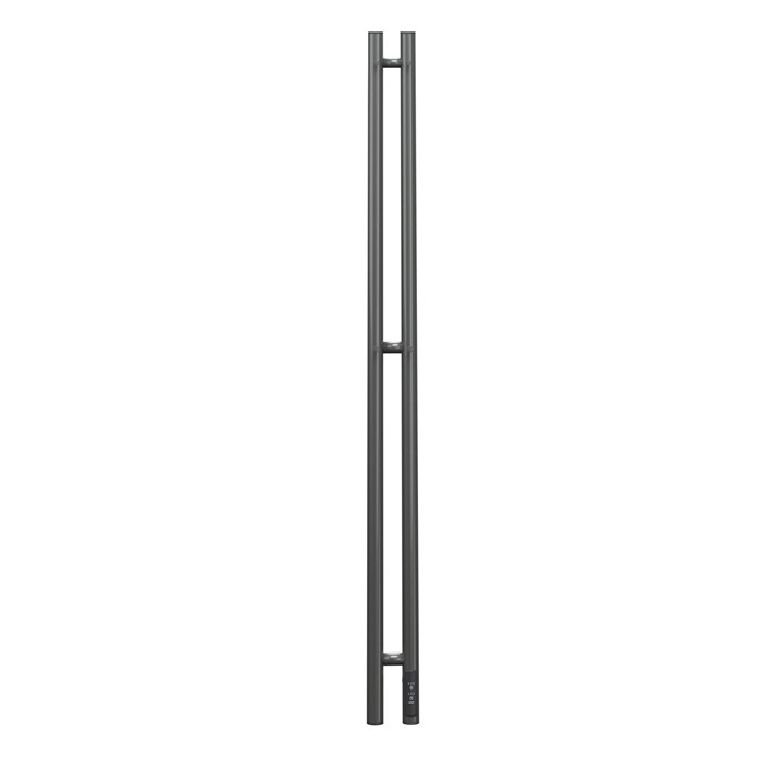 Полотенцесушитель электрический Деметра PN12812GB П3 80x1200 диммер справа, графит блеск - фото 82585