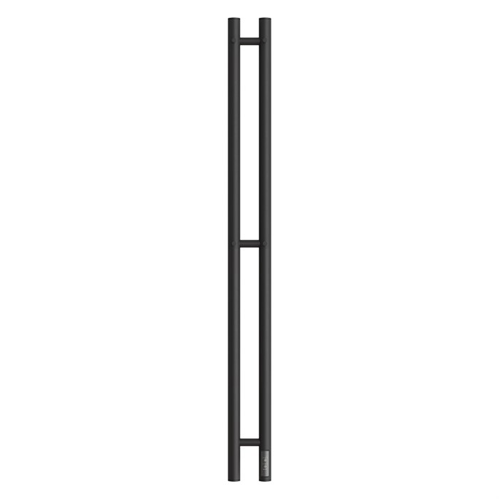 Полотенцесушитель электрический Деметра PN12812B П3 80x1200 диммер справа, черный - фото 82605