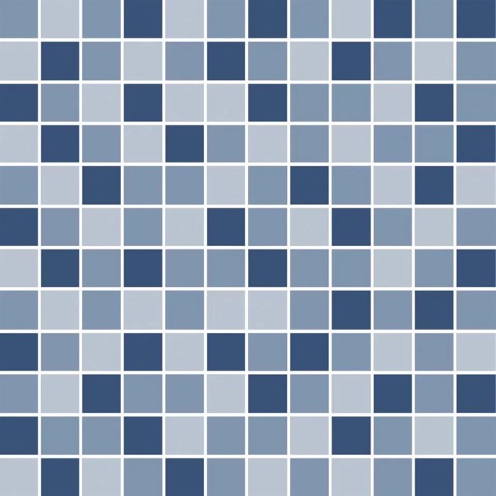 KMD2MSM008MN Декор Темари мозаичный микс синий матовый 29,8x29,8x0,35 - фото 87964