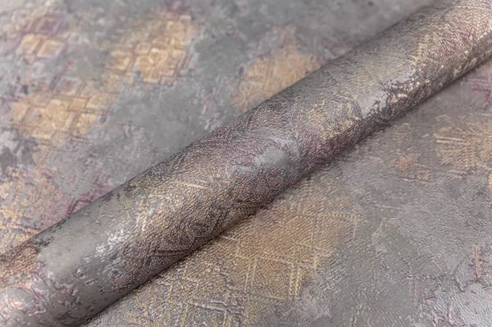 KM7004 Обои виниловые Ренессанс мотив, коричневый, мотив 1,06х10 (1, Т E) ВНИМАНИЕ! СМЕЩЁННАЯ СТЫКОВКА - фото 88184