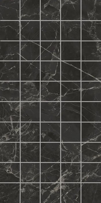 KMD2PTG004BR Декор чипсет Коррер чёрный глянцевый обрезной 30x60x0,9 - фото 90031