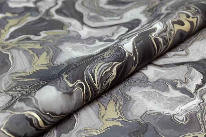 KM7606 Обои виниловые Галатея база универсальная, чёрный 1,06х10 (1, Т C) прямая стыковка - фото 90243