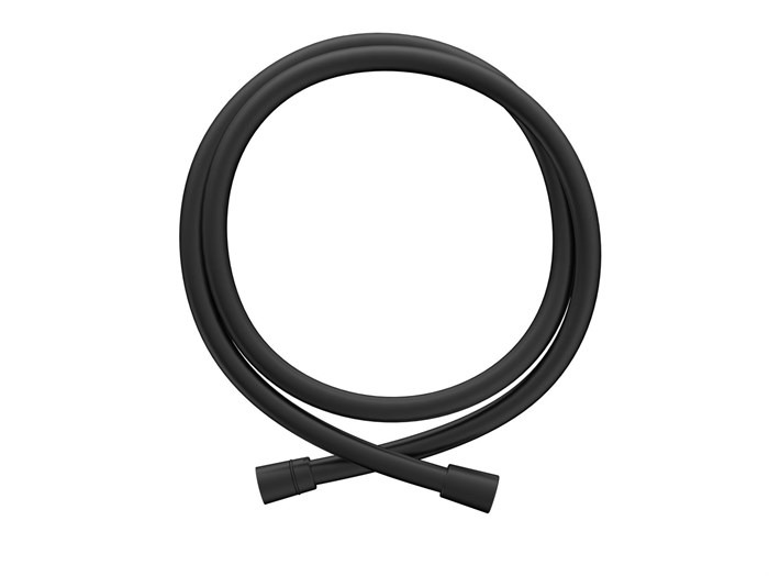 FO.L150. KM.BLK.M Душевой шланг Fonte универсальный, пвх, черный матовый - фото 90720