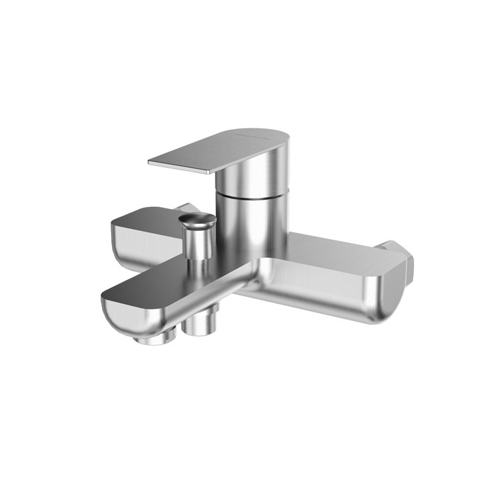 VL.2603.KM.SST Смеситель Велато для ванны, брашированная сталь - фото 90737