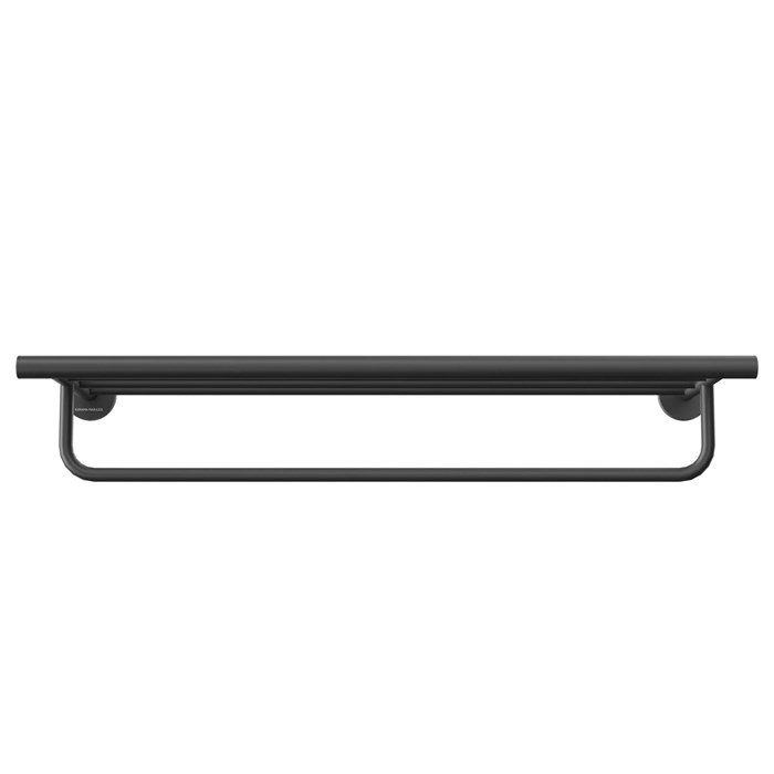 IS.06.KM.BLK.M Полка для полотенец Isola/Изола настенная, черный матовый - фото 90791