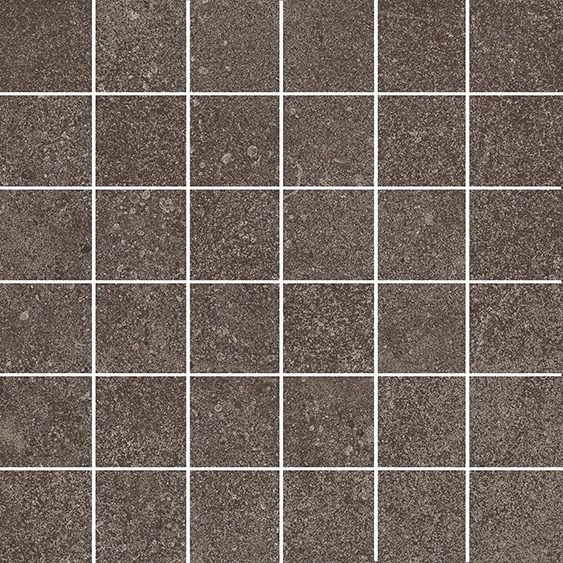 KMD2MSA020BR Декор Руссильон мозаичный коричневый тёмный матовый обрезной 30x30x0,9 - фото 91243