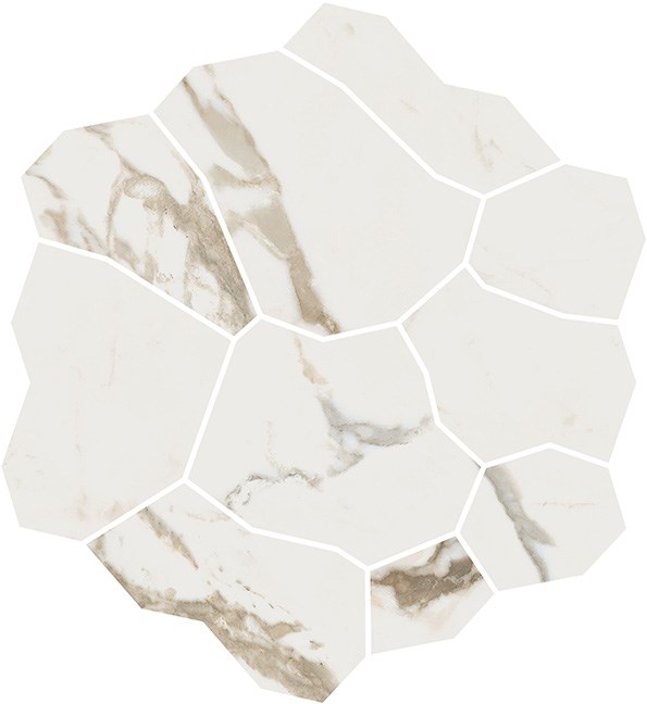 KMD2HID021GR Декор Марсель наборный бежевый светлый матовый обрезной 31,5x34,2x0,9 - фото 91298