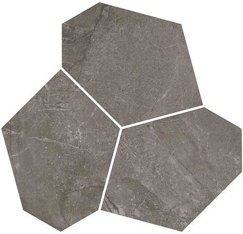 KMD2HID026GR Декор Марсель наборный серый матовый обрезной 26,5x25,5x0,9 - фото 91300