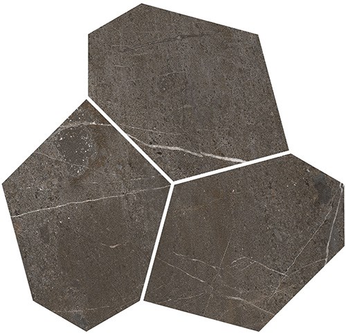 KMD2HID027GR Декор Марсель наборный коричневый матовый обрезной 26,5x25,5x0,9 - фото 91301