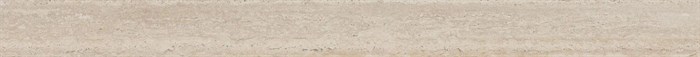 KM6012G0591RALT Подступенок Про Травертин бежевый светлый матовый обрезной 119,5x10,7x0,9 - фото 91329