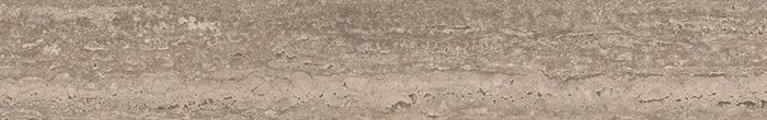 KM6060G0871RBT6 Плинтус Про Травертин бежевый тёмный матовый обрезной 60x9,5x0,9 - фото 91339