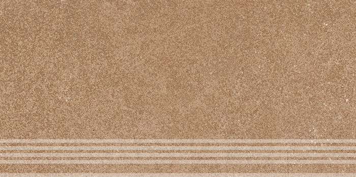 KM6060G0651RGRF Ступень фронтальная Руссильон оранжевый светлый матовый обрезной 30x60x0,9 - фото 91359