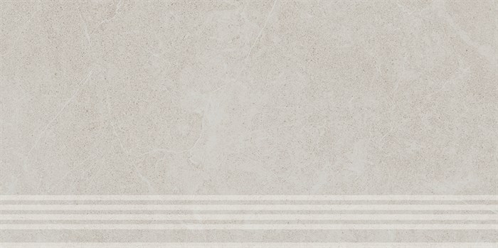 KM6060G0471RGRF Ступень фронтальная Эстерель белый матовый обрезной 30x60x0,9 - фото 91395