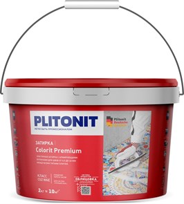 COLORIT Premium затирка биоцидная (0,5-13 мм) темно - серая -2 кг