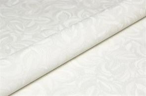 {{photo.Alt || photo.Description || 'KM8612 Обои виниловые Мираж,  база универсальная,белый, листья (1, Т A) смещённая стыковка'}}