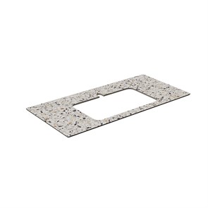 {{photo.Alt || photo.Description || 'KM6012G0471RP100Ir2 Столешница для полувстраиваемых раковин Бричиола 100, белый натуральный'}}