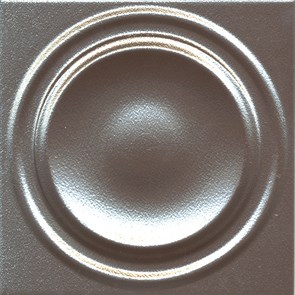 KMD2OBE003BR Декор Арль металл глянцевый структура обрезной 20x20x0,95