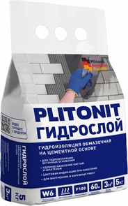 {{photo.Alt || photo.Description || 'PLITONIT ГидроСлой -5 кг Тонкослойная жесткая гидроизоляция вертикальных и горизонтальных конструкций при внут. и наружных работах (толщина слоя нанесения 2-5 мм)'}}