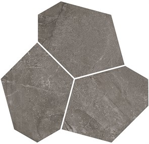 KMD2HID026GR Декор Марсель наборный серый матовый обрезной 26,5x25,5x0,9