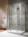 Прямоугольные однодверные душевые кабины  Almatea KDJ+S/2L 90*90R*90 арт.31522-01-01R2 - фото 41450