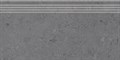 DD205120R/GR Ступень Про Лаймстоун серый темный натуральный обрезной 30x60x0,9 - фото 61003