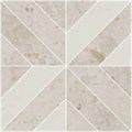 ID125T Декор Про Лаймстоун бежевый матовый 60x60x0,9 - фото 61168