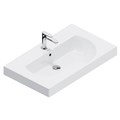 BG.wb.80 Раковина Buongiorno/Бонджорно подвесная/мебельная 80, белая глянцевая - фото 64031