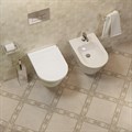 PLM.bidet.02 Биде Plaza Modern/Плаза Модерн подвесное, белый глянцевый - фото 64334
