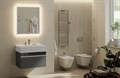 PLM.bidet.02 Биде Plaza Modern/Плаза Модерн подвесное, белый глянцевый - фото 64335