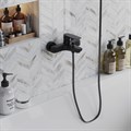 09YO111 Nove Смеситель для ванны без акс., чёрный - фото 72208