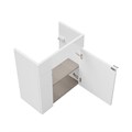 LAT.50.1/WHT Тумба Lato/Лато подвесная 50 с дверцей, белый глянцевый - фото 75670