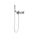 857KM.21.018 Ручной душ Ole/Оле с держателем для лейки и шлангом,  без вывода для подачи воды, хром - фото 75818