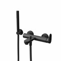 857KM.01.093 Ручной душ Ole/Оле с держателем для лейки и шлангом,  без вывода для подачи воды, матовый черный - фото 75825