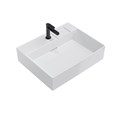 LO.wb.60.1 Раковина Logica/Лоджика мебельная с одним отверстием 60, белая глянцевая - фото 76278