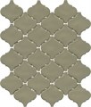 KM2630M0051N Арабески Марокко зелёный матовый 26x30x0,7 - фото 84271