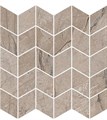 KMD2MSM014BR Декор Ифран мозаичный бежевый светлый глянцевый обрезной 30x31,2x0,9 - фото 84536