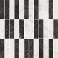 KMD2MSA003BR Декор Тубкаль мозаичный микс чёрный белый глянцевый обрезной 30x30x0,9 - фото 85470