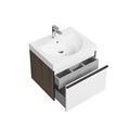 MOD.60.1+1/AR Тумба MODULA подвесная 60 с ящиком 1+1, арабика - фото 87343