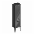 PO.M.150/BLK Пенал POMPEI напольный/подвесной 150, черный глянцевый - фото 87945