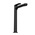 69416KM.01.093 Смеситель для раковины Ole/Оле однорычажный высокий без донного клапана, матовый черный - фото 88570
