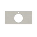 KM6012G0501RP100Ic2 Столешница для полувстраиваемых раковин Про Чементо 100, серый светлый натуральный - фото 90421